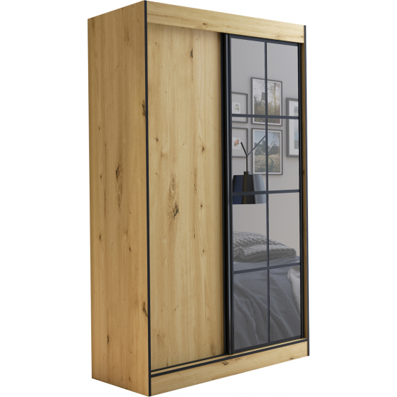 Szafa OSLO II 120 z lustrem Podstawowe