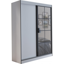 Szafa OSLO II 150 z lustrem Podstawowe