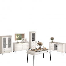 Zestaw mebli do jadalni 7 DOLCE Podstawowe (1)