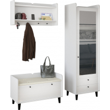 Zestaw mebli do przedpokoju 8 DOLCE Podstawowe (1)