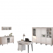 Zestaw mebli do biura 6 DOLCE Podstawowe (1)