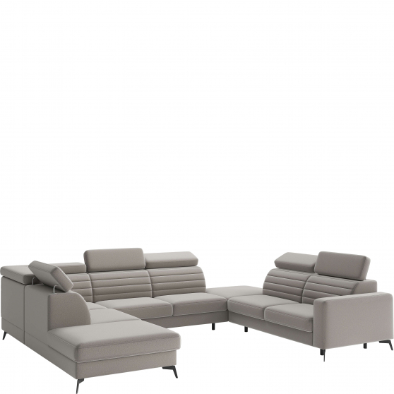 Narożnik z funkcją spania i pojemnikiem 350x260 AMARO Podstawowe