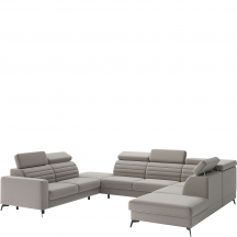 Narożnik z funkcją spania i pojemnikiem 260x350 AMARO Podstawowe