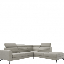 Narożnik z funkcją spania i pojemnikiem S2FL+E+OTMR AMARO Podstawowe