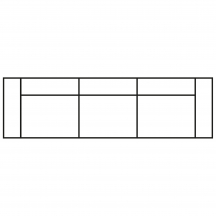 Sofa S3LR AMARO Podstawowe