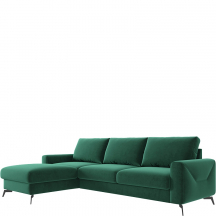 Narożnik z funkcją spania i pojemnikiem OTOL+S2FR MODESTO Podstawowe