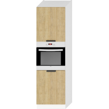 Szafka dolna wysoka słupek pod zabudowę piekarnika D60PK/2333 DENIS Podstawowe (1)