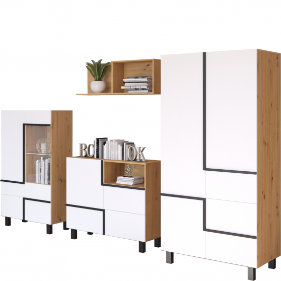 Zestaw mebli do salonu 5 LARS Podstawowe (3)