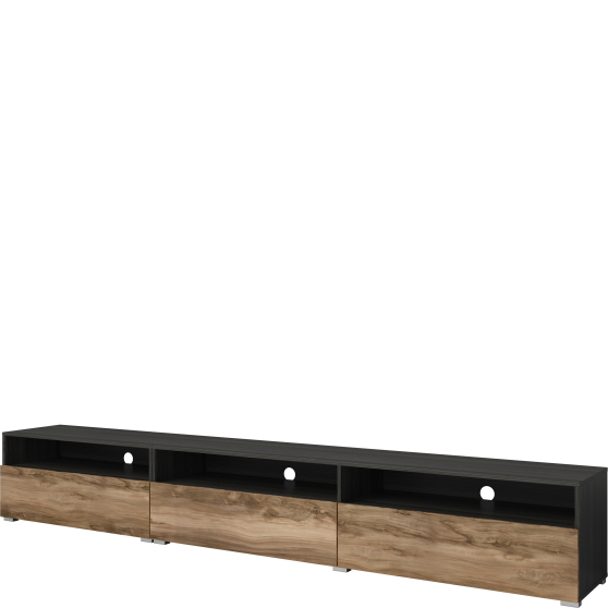 Szafka RTV wisząco-stojąca Satin Nussbaum / Touchwood 24Z6BM40 TYP-40 BAROS Podstawowe