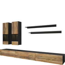 Meblościanka do salonu 24Z6BM10 TYP-10 BAROS Podstawowe