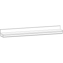 Półka KP1 KORA SOSNA ANDERSEN Szkic