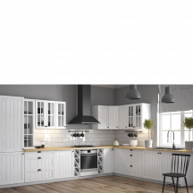 Zestaw mebli kuchennych 230 x 390 cm Sosna Andersen PROWANSJA Podstawowe