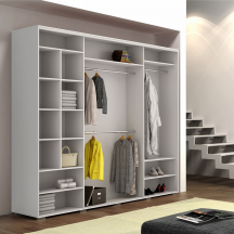 Szafa przesuwna 278 z lustrem A32 Wnętrze - Zdjęcie