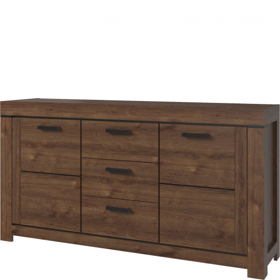 Komoda 2D3S BRASS Podstawowe