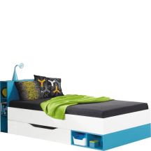 Łóżko 90 x 200 z pojemnikiem MO18 MOBI Podstawowe