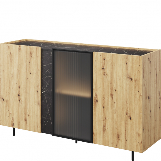 Komoda 2D1W z oświetleniem MR-06 MARMO Podstawowe