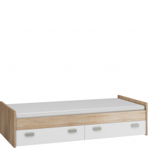 Łóżko 90 x 200 niskie ze stelażem KIT-04 KITTY Podstawowe