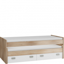 Łóżko 90 x 200 podwójne ze stelażem KIT-07 KITTY Podstawowe