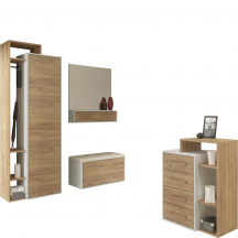 Zestaw mebli do przedpokoju 12 RIO Podstawowe (1)