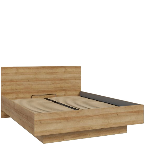 Łóżko 160 x 200 ze stelażem i pojemnikiem LNBL4162-D85 LENYBELARDO Podstawowe