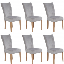 Zestaw krzeseł NNEWI II KR0151-DRE-BLL03 6szt Podstawowe