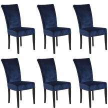 Zestaw krzeseł NNEWI KR0152-DRE-BLL86 6szt Podstawowe