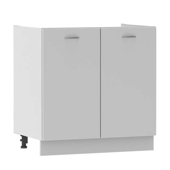 Szafka zlewowa D80ZL DANA gł 56 cm Biała Podstawowe