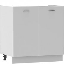 Szafka zlewowa D80ZL DANA gł 46 cm Biała Podstawowe