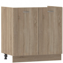 Szafka zlewowa D80ZL DANA gł 46 cm Dąb Sonoma Podstawowe