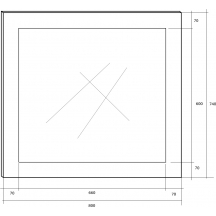 Lustro VIK-09 VIKI Szkic