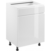 Szafka dolna stojąca 1 szuflada1 drzwi D60S1 Lewa ASPEN Podstawowe (1)