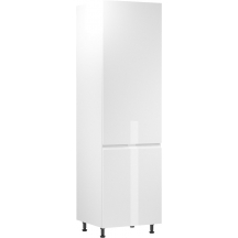 Szafka dolna wysoki słupek pod zabudowę lodówki 2 drzwi D60ZL Lewa ASPEN Podstawowe (1)