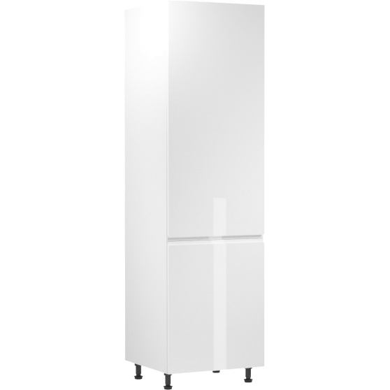 Szafka dolna wysoki słupek pod zabudowę lodówki 2 drzwi D60ZL Lewa ASPEN Podstawowe (1)