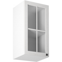 Szafka górna wisząca z witryną 1 drzwi G40S Lewa PROWANSJA Podstawowe