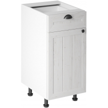 Szafka dolna stojąca 1 drzwi 1 szuflada D40S1 Lewa PROWANSJA Podstawowe