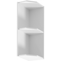 Szafka górna wisząca narożna otwarta G25PZ Prawa SYCYLIA WHITE Podstawowe