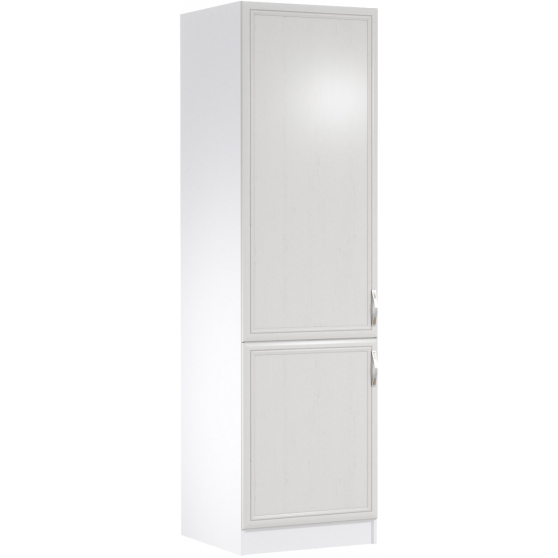 Szafka dolna wysoki słupek pod zabudowę lodówki 2 drzwi D60ZL Lewa SYCYLIA WHITE Podstawowe