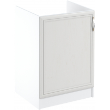 Szafka dolna stojąca pod zlewozmywak 1 drzwi D60Z Lewa SYCYLIA WHITE Podstawowe