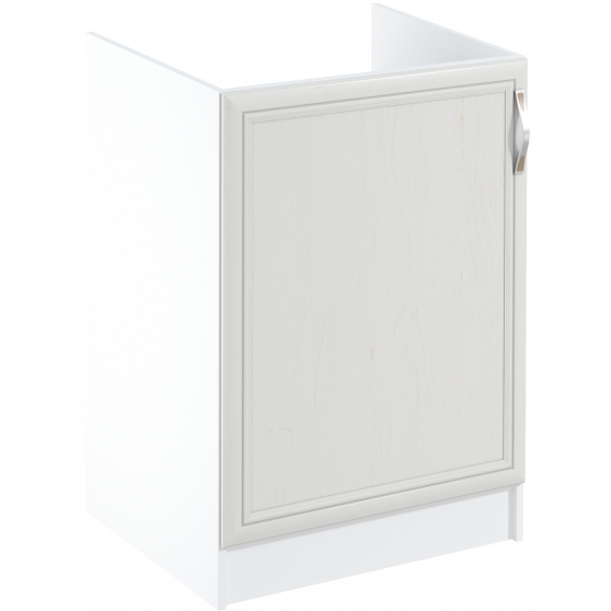 Szafka dolna stojąca pod zlewozmywak 1 drzwi D60Z Lewa SYCYLIA WHITE Podstawowe