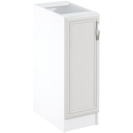 Szafka dolna stojąca 1 drzwi D30 Lewa SYCYLIA WHITE Podstawowe