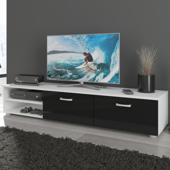 Szafka RTV długa MAG-03 MAGIC Aranżacja (2)