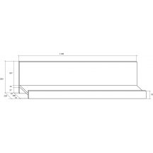 Półka MAM-02 MAMBA Szkic