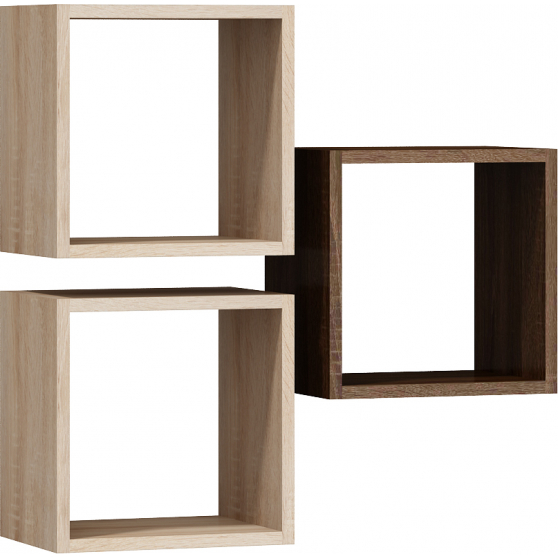 Półki 3szt SLR-02 SOLAR Podstawowe