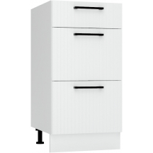 Szafka dolna stojąca 3 szuflady D.. S/3 KATE Podstawowe (1)