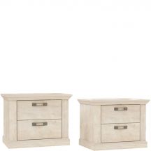 Szafki nocne 2 szt. KSMK021ST-D43 KASHMIR Podstawowe