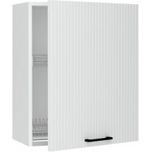 Szafka górna wisząca z suszarką 1 drzwi W60SU ALU KATE Podstawowe (1)