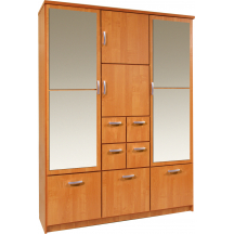 Garderoba BARCELONA 150 z lustrami Podstawowe