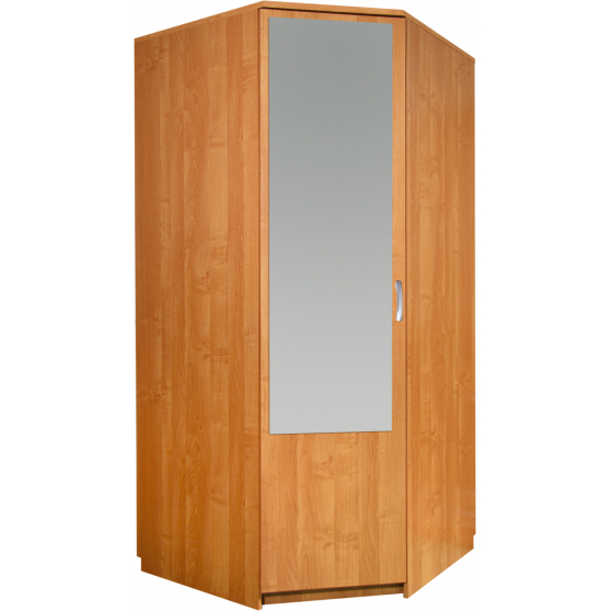 Szafa narożna z lustrem Podstawowe