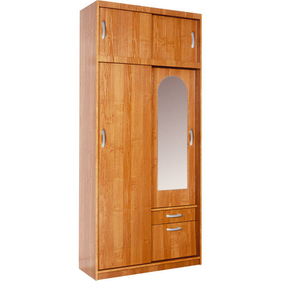 Garderoba ALEKSANDER 1 z lustrem Podstawowe