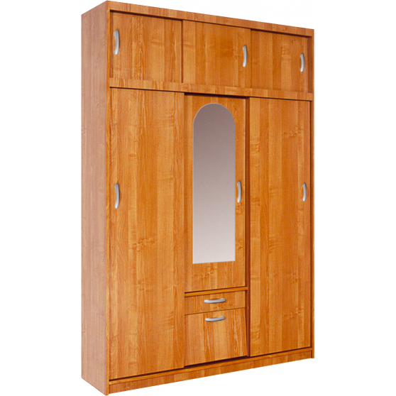 Garderoba ALEKSANDER 2 z lustrem Podstawowe